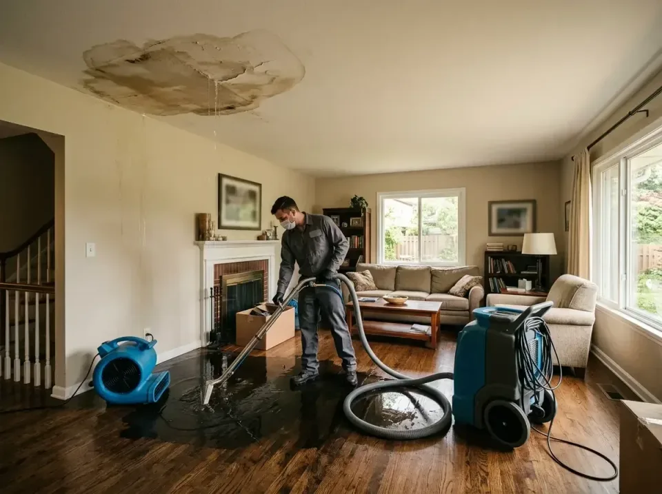 attic-pipe-burst-ceiling-drip-008 — frequently asked questions, Water Damage Restoration & Carpet Care in Forsyth, GA